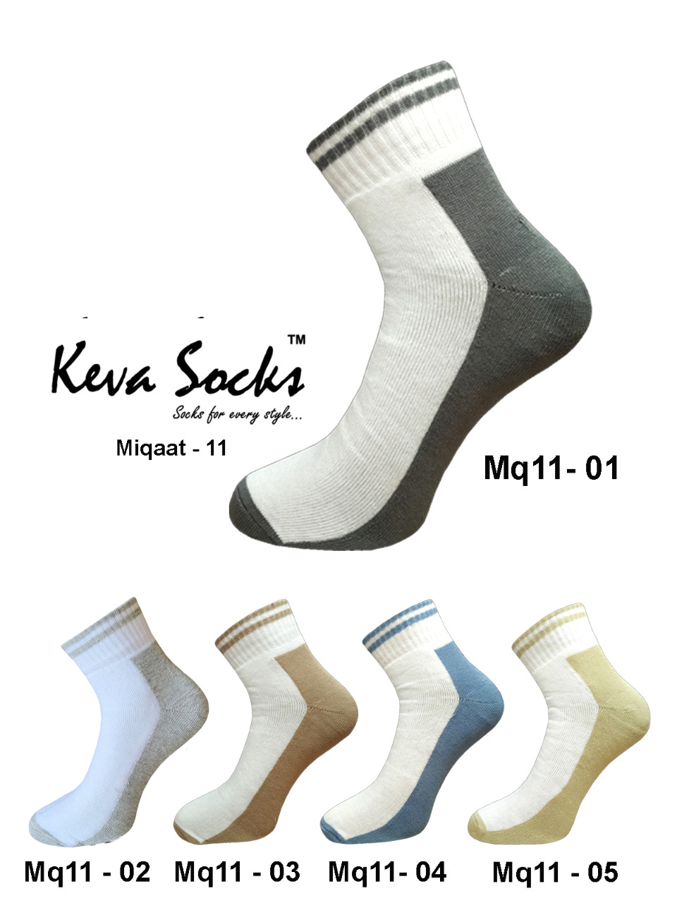 Men Ankle Sports Dark Base Cotton Moisture Wicking Socks Mq11 5 pairs pack